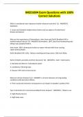 IMED1004 Exam Questions with 100&percnt; Correct Solutions