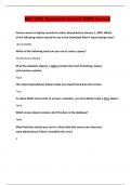 MIS UNH Questions Solved 100&percnt; Correct