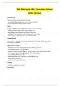 MIS html quiz UNH Questions Solved 100&percnt; Correct