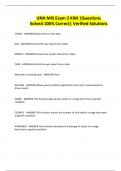 UNH MIS Exam 2 KIM &vert;Questions Solved 100&percnt; Correct&vert; Verified Solutions