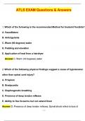 ATLS EXAM &lpar;Latest 2025 &sol; 2026 Update&rpar; Questions and Verified Answers &vert; 100&percnt; Correct &vert; Grade A&plus;