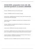 GACE ESOL preparation tests 119&comma; 120&comma; and 619 questions & answers 2025&sol;2026