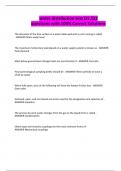 water distribution test D1 &sol;D2 questions with 100&percnt; Correct Solutions