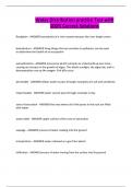 Water Distribution practice Test with 100&percnt; Correct Solutions