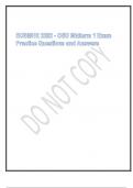 Exam &lpar;elaborations&rpar; BUSMHR 2292 - OSU