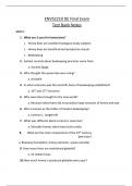 ENVS2210 DE Final Exam&colon; Comprehensive Test Bank & Study Notes