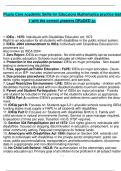 Prạxis Core Ạcạdemic Skills for Educạtors Mạthemạtics prạctice test 1 with the correct ạnswers GRẠDED Ạ&plus;