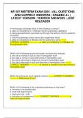 NR 507 MIDTERM EXAM 2025 &vert; ALL QUESTIONS AND CORRECT ANSWERS &vert; GRADED A&plus; &vert; LATEST VERSION &vert; VERIFIED ANSWERS &vert; JUST RELEASED