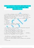 USTS LATEST UPDATED 2025&sol;2026 EXAM QUESTIONS AND ANSWERS 100&percnt; GRADED AT A&plus;