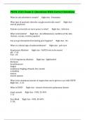 PNVN 1521 Exam 3&colon; Questions With Correct Solutions