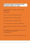 Bushong-Chapter 26 questions with complete solutions A&plus; rated