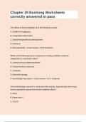 Chapter 29 Bushong Worksheets correctly answered to pass