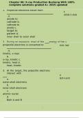 Chapter 08&colon; X-ray Production Bushong With 100&percnt; complete solutions graded A&plus; 2025 updated