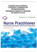 Test Bank - Nurse Practitioner Certification Exam Prep 5th Edition by Margaret A&period; Fitzgerald All 19 Chapters Covered&comma; Verified Latest Edition