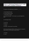 Exam 2 - Bushong Chapters 5&comma; 6&comma; 7&comma; and 8 with 100&percnt; complete solutions