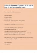 Exam 3 - Bushong Chapters 9&comma; 10&comma; 15&comma; 16&comma; and 21 well answered to pass