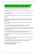 AUBURN PRE-SOLO AERONAUTICAL KNOWLEDGE TEST QUESTIONS WITH ANSWERS 2025&sol;2026 GRADED A&plus;