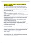 COGSCI 115 EVALUATION QUESTIONS WITH ANSWERS GRADED A&plus; 2025&sol;2026