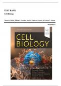 Test Bank - Test Bank - Cell Biology&comma; 4th Edition &lpar;Pollard&comma; 2024&rpar;&comma; Chapter 1-48 &vert; All Chapters