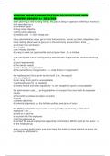 NURSING HOME ADMINISTRATION EOC QUESTIONS WITH ANSWERS GRADED A&plus; 2025&sol;2026