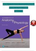 TEST BANK For Fundamentals of Anatomy and Physiology&comma; 11th Edition by Frederic H Martini&comma; Verified Chapters 1 - 29&comma; Complete Newest Version