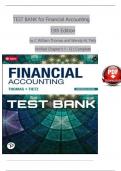 Financial Accounting&comma; 13th Edition Solution Manual by C William Thomas and Wendy M&period; Tietz&comma; Verified Chapters 1 - 12&comma; Complete Newest Version