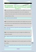 PRE-ASSESSMENT - PHYS 206 Questions with Detailed  Verified Answers &lpar;100&percnt; Correct Answers&rpar; &sol;Already  Graded A