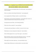 World History A - Cumulative Exam &vert; COMPLETE SET QUESTIONS WITH 100&percnt; RATED CORRECT &vert; 2025 LATEST UPDATED