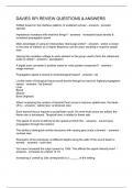 DAVIES SPI REVIEW QUESTIONS & ANSWERS