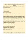 WGU- D307 OA Study guide questions with verified answers