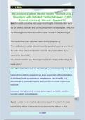 RN Learning System Mental Health Practice Quiz 2 Questions with Detailed Verified Answers &lpar;100&percnt;  Correct Answers&rpar; &sol;Already Graded A&plus;