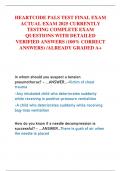 HEARTCODE PALS TEST FINAL EXAM ACTUAL EXAM 2025 CURRENTLY TESTING COMPLETE EXAM QUESTIONS WITH DETAILED VERIFIED ANSWERS &lpar;100&percnt; CORRECT ANSWERS&rpar; &sol;ALREADY GRADED A&plus;