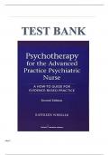 WHEELER TEST BANK FOR PSYCHOTHERAPY FOR THE ADVANCED PRACTICE PSYCHIATRIC NURSE&comma; SECOND EDITION&colon; A HOW-TO GUIDE FOR EVIDENCE- BASED PRACTICE 2ND EDITION