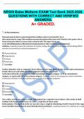 NR509 Bates Midterm EXAM Test Bank 2025-2026&period; QUESTIONS WITH CORRECT AND VERIFIED ANSWERS&period; A&plus; GRADED&period;