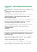 NKU MSN 611 Final&vert; 100 Questions&vert; With Complete Solutions