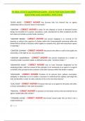 PA REAL ESTATE SALESPERSON EXAM - STATE PORTION EXAM PREP QUESTIONS AND ANSWERS &lpar;100&percnt; PASS&rpar;