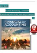 Test Bank for Financial Accounting 11th Edition by Libby & Hodge&comma; ISBN&colon; 9781264229734&comma; All 13 Chapters Covered&comma; Verified Latest Edition