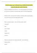 NOTARY Signing Agent Certification Exam &vert; COMPLETE QUESTIONS AND ANSWERS 2025 LATEST UPDATED