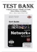 Test Bank for CompTIA Network&plus; N10-007 Cert Guide&comma; Deluxe Edition&comma; 1st edition by Anthony J&period; Sequeira