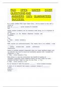  &Tab;PADI Open Water Diver questions and&Tab;  &Tab;&Tab;answers 100&percnt; guaranteed success&period;&Tab; &Tab;            