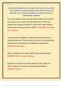 RN RELIAS PHARMACOLOGY EXAM LATEST 2025 ACTUAL EXAM  WITH COMPLETE EXAM QUESTIONS AND CORRECT DETAILED  ANSWERS &lpar;100&percnt; VERIFIED ANSWERS&rpar; &vert;ALREADY GRADED A&plus;&vert;  &vert;&vert;PROFESSOR VERIFIED&vert;&vert; 
