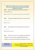 UNIV Week 2 Questions and Correct Detailed  Answers &lpar;Verified Answers&rpar; &vert;&vert;Already Graded  A&plus;&vert;&vert;Newest Version