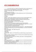 ATC FUNDAMENTALS EXAM 2025&sol;2026 QUESTIONS WITH COMPLETED & VERIFIED SOLUTIONS&period;