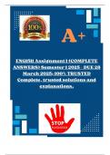 ENG1511 Assignment 1 (COMPLETE ANSWERS) Semester 1 2025 - DUE 28 March 2025