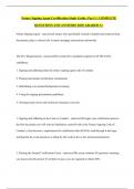 Notary Signing Agent Certification Study Guide&colon; Part 1 &vert; COMPLETE QUESTIONS AND ANSWERS 2025&vert; GRADED A&plus;