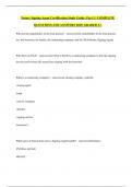 Notary Signing Agent Certification Study Guide&colon; Part 1 &vert; COMPLETE QUESTIONS AND ANSWERS 2025&vert; GRADED A&plus;