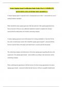 Notary Signing Agent Certification Study Guide&colon; Part 1 &vert; COMPLETE QUESTIONS AND ANSWERS 2025&vert; GRADED A&plus;