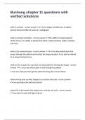 Bushong chapter 11 questions with verified solutions