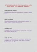 SCM 300 EXAM 2 ASU DAVILA &lpar;ACTUAL 2025&rpar; QUESTIONS AND VERIFIED ANSWERS&period;