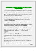 American Board of Surgical Assistants TEST REVIEW Ortho LATEST UPDATE